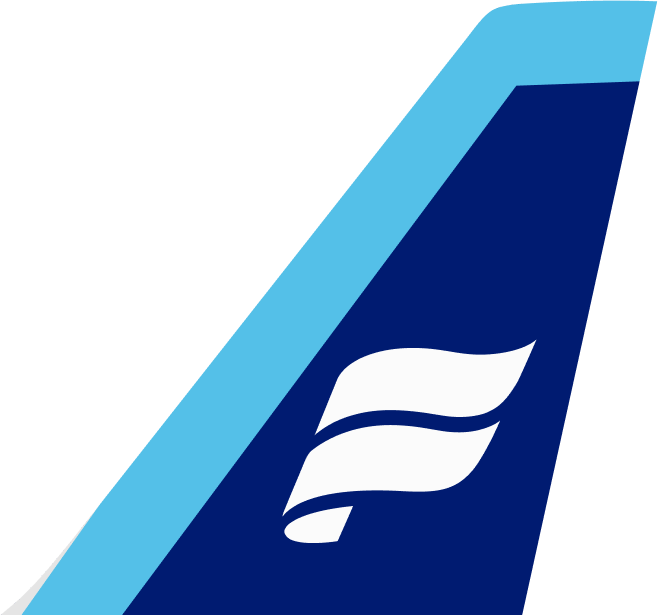 Iceland Air aircraft tail