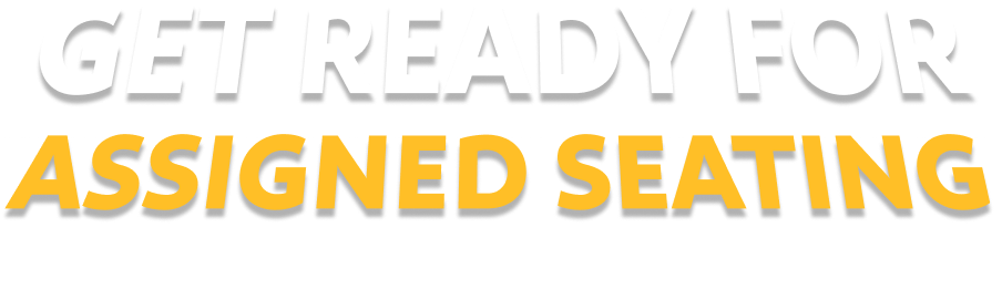 Get ready for assigned seating. Book now for travel starting January 27, 2026.