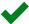 green checkmark